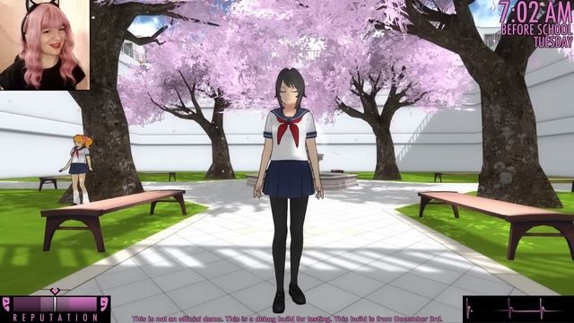 Часть 2. Второе полугодие Яндере симулятора из 2015г. / Yandere Simulator смотреть онлайн