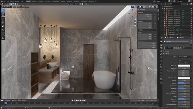 SketchUp to Blender | Lazy Rendering | Architectural Visualization | Free Download смотреть онлайн