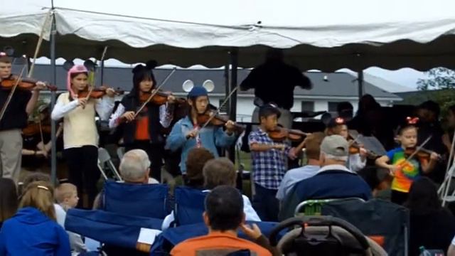 Students of Dr. ChingYi Lin at Jackson Orchard 9/17/2011