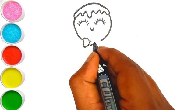 How To Draw A Cute Candy | Нарисовать конфету для детей | Wie man einen Schokoriegel zeichnet смотреть онлайн