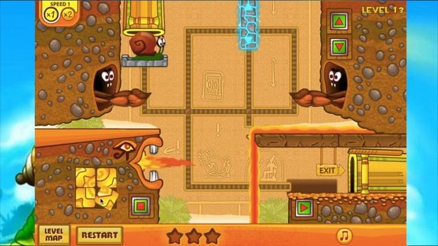 Snail Bob 3! ~ [Egypt Journey] ~ FULL WALKTHROUGH ~ HD смотреть онлайн