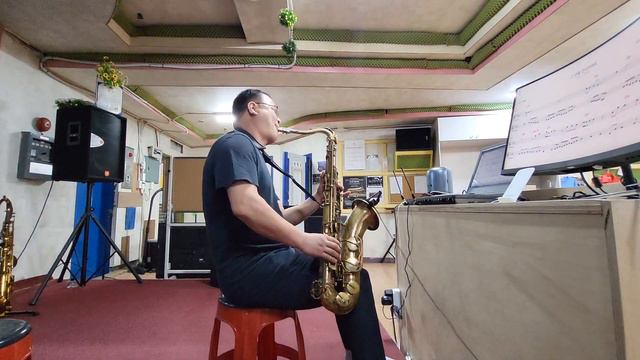 미스트롯 (양지은)그 강을 건너지 마오 색소폰 / saxophone 장택상 연주 смотреть онлайн