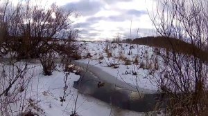 Охота на снегоходе.