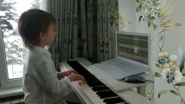 Vasya. Чтение нот с листа на 4 презентации: "Lets Boogie" смотреть онлайн