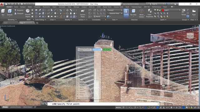 AutoCAD 2016- Point Cloud With AutoCAD