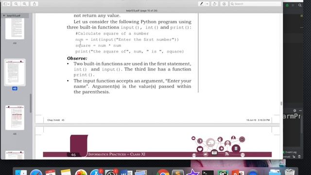 Lesson#18, What are Functions? Inbuilt functions from math library XI I.P. #anjaliluthra смотреть онлайн