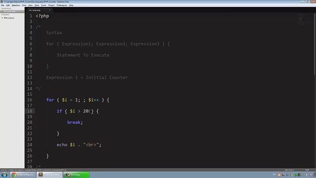 [ Learn PHP 5 In Arabic ] #21 - For Loop Advanced смотреть онлайн