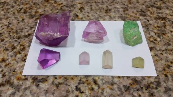 FACETING 101 - Lesson 350 - Advanced Gem Materials - Spodumene