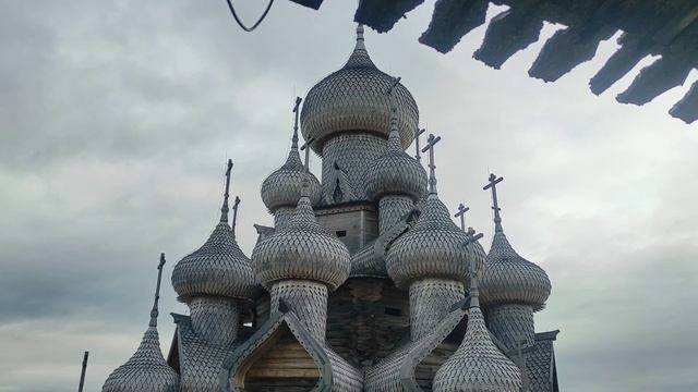 Остров Кижи. Вид с колокольни смотреть онлайн