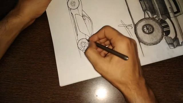 Easy and Simple HyperCar Sketch 8 || How To Sketch A Car смотреть онлайн