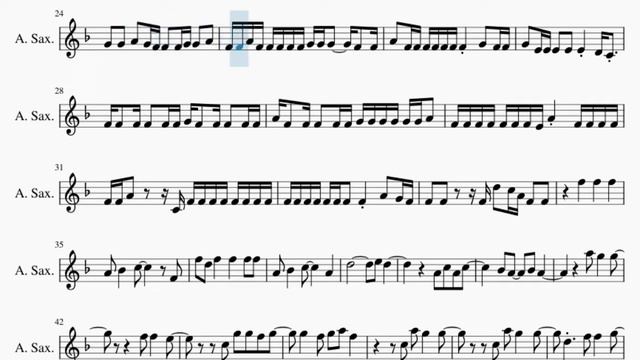 Alto Sax Sheet Music: How to play Still Life by BIGBANG смотреть онлайн