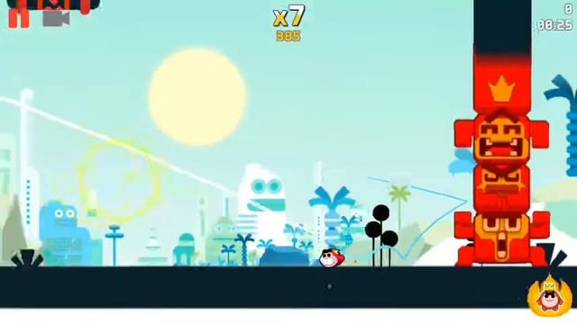 King Tongue (by ANKAMA GAMES) - arcade game for android and iOS - gameplay. смотреть онлайн