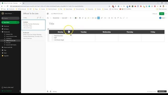 How to Create a To-Do List in Evernote смотреть онлайн