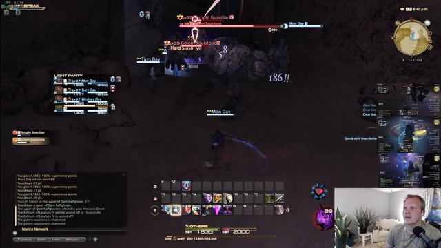 FFXIV - Multiboxing - The Sunken Temple Of Quarn - Drk / Mch / Ast