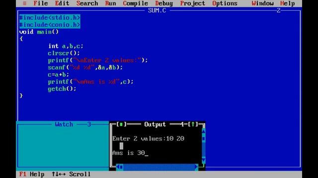 Debugging of c program смотреть онлайн