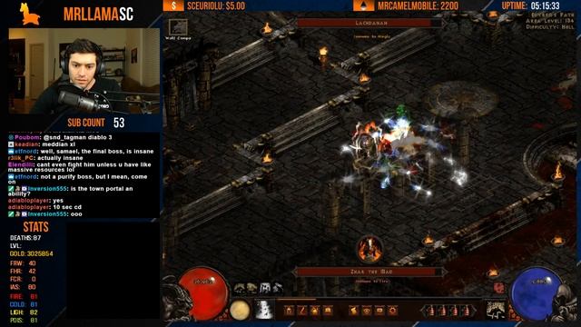 Diablo 2 - Median XL - Lvl 130 UBERS - CAN WE STOP WITH PURIFY?!?! смотреть онлайн