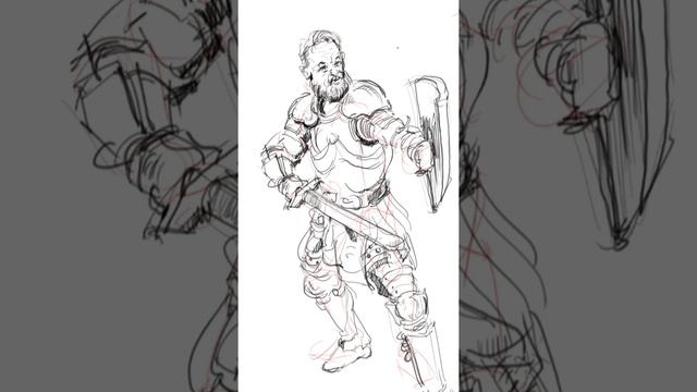 ART VLOG 1 : QUICK SKETCH / AUTODESK SKETCHBOOK DRAWING смотреть онлайн