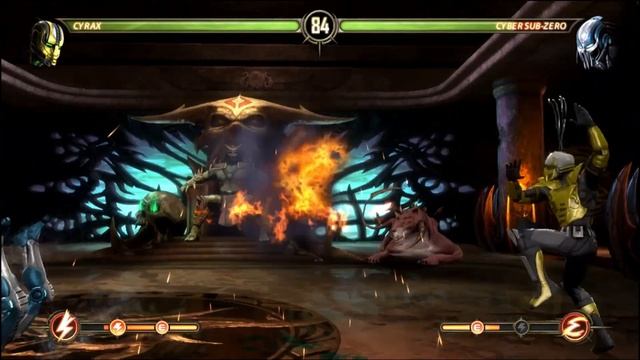 Mortal kombat 9: Лестница Cyrax смотреть онлайн