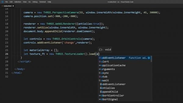 Create JavaScript 3D World in 5 Minutes - Three.js Skybox Tutorial