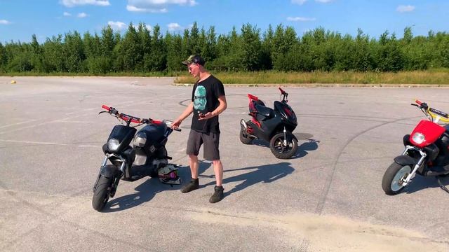 Подготовить мопед под стант(ленивая версия) смотреть онлайн