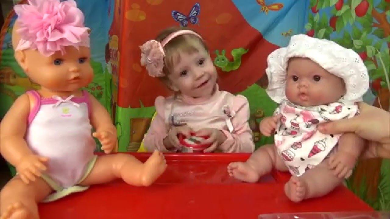 Беби Бон и кукла пупсик готовят печенье из плей до винчи