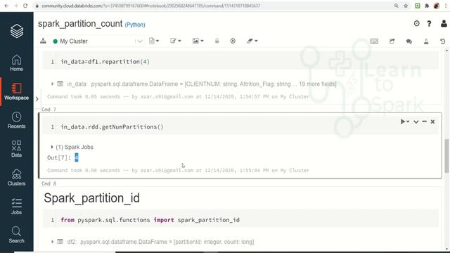 Apache Spark | Spark Scenario Based Question | Data Skewed or Not ? | Count of Each Partition in DF смотреть онлайн