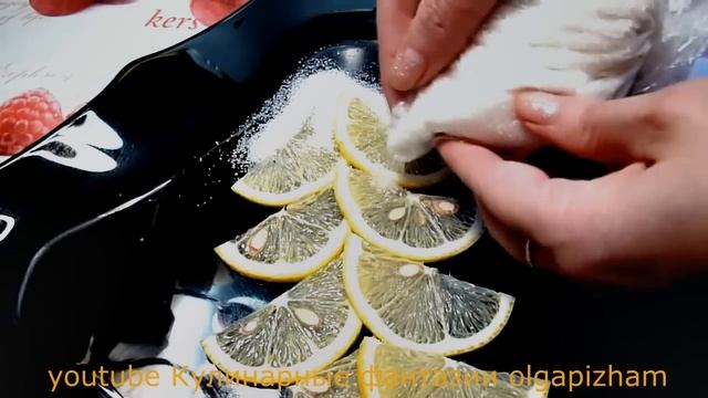 Елочка из лимона - Украшения из фруктов & Как нарезать лимон - Карвинг фруктов смотреть онлайн