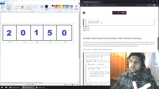 [Interview Question] Move Zeroes To End Of Array смотреть онлайн