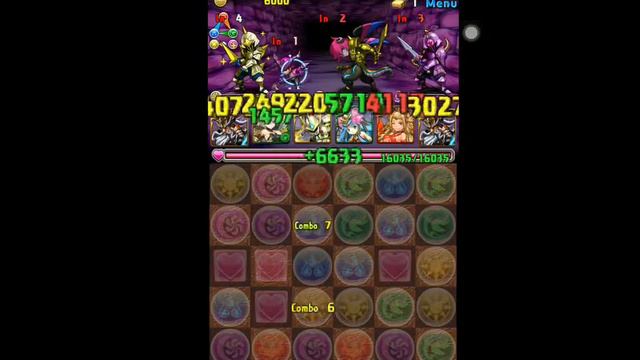 Puzzle & Dragons, Hera Descended - Legend. Zeus Team - Quick Farming