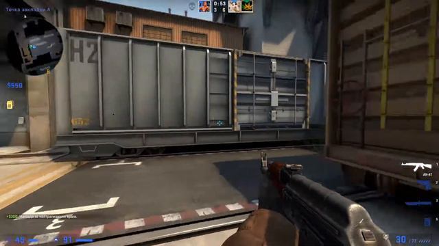ЖЕСТКАЯ ИГРА НА КАРТЕ TRAIN!! CounterStrike GlobalOffensive! смотреть онлайн