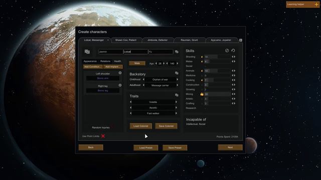 Rimworld Extreme Randy Random Ep0 (Set up/Prepare Carefully) смотреть онлайн