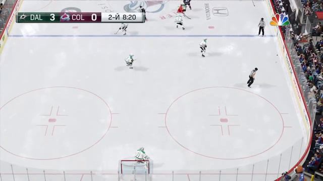 NHL 17 PS4. 100th Regular Season real 2016-2017. DAL at COL. 12.03.2016. (NBCSN) ! смотреть онлайн