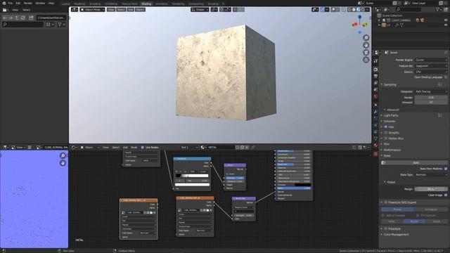 Blender 2.81 / 2.82 HOW TO MAKE A METAL MATERIAL смотреть онлайн