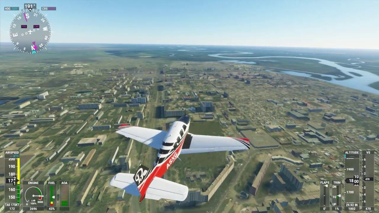 (PC) Microsoft Flight Simulator 2020 Казахстан Павлодар смотреть онлайн
