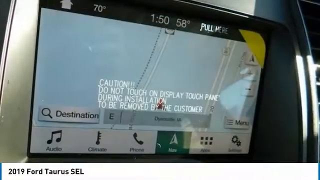 2019 Ford Taurus SEL New CK029 смотреть онлайн