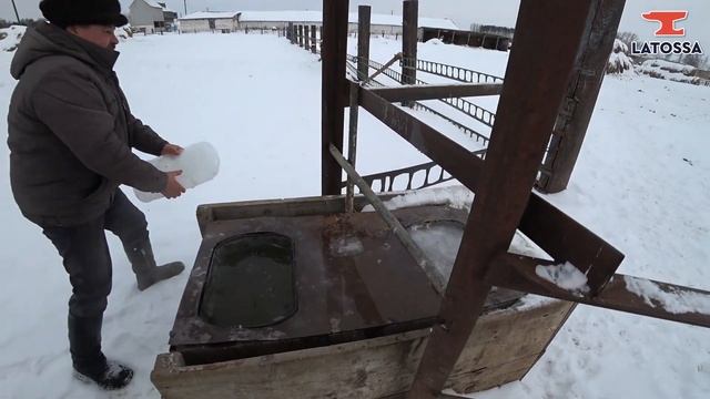 ТЕРМО ПОИЛКА для КРС в -30 ГРАДУСОВ смотреть онлайн