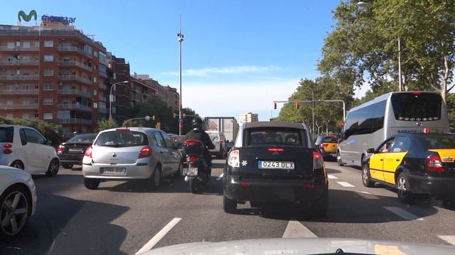 Лада Приора на улицах Барселоны смотреть онлайн