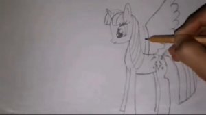 Как нарисовать пони или как я рисую пони.MLP Zoo TV.