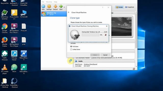 virtualbox clone vdi with snapshots смотреть онлайн