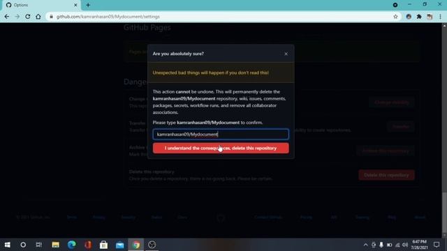Delete Git Repository | Simple within 30 sec смотреть онлайн