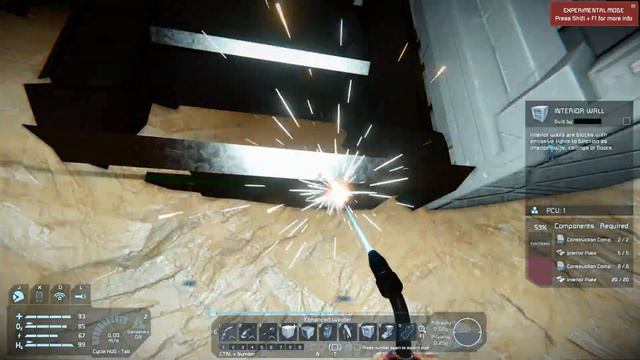 Space Engineers - Annoying flicker while welding смотреть онлайн