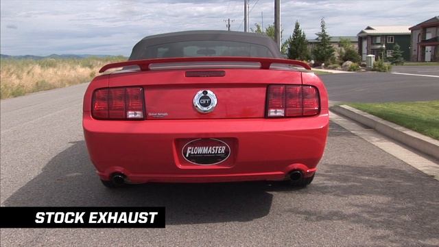 2005-10 Ford Mustang GT 4.6L, GT500 5.4L - Outlaw Series Axle-back Exhaust System смотреть онлайн