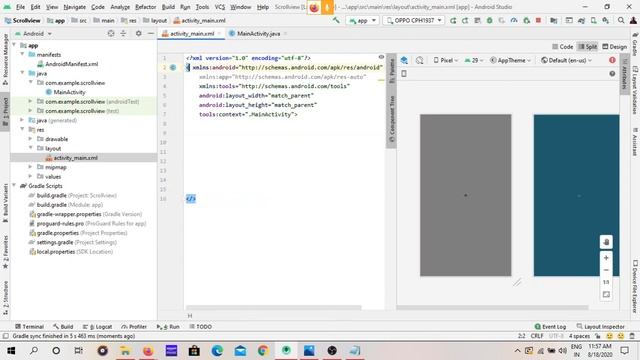 ScrollView and Sending Data to Firebase Realtime Database | Day-4 | AAD Workshop смотреть онлайн