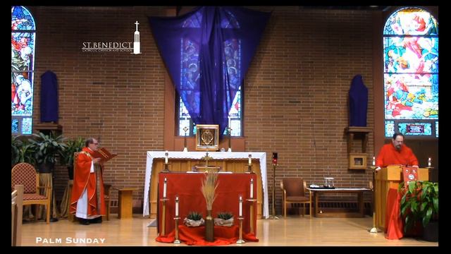 Palm Sunday - Vigil Mass April 4, 2020 смотреть онлайн