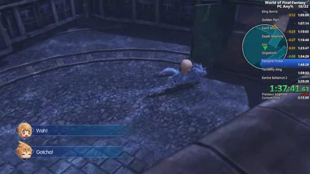 World Of Final Fantasy Any% Speedrun In 3:14:43