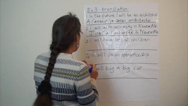 Year 8 French- The simple future video 4 - Irregular verb stem exercises смотреть онлайн
