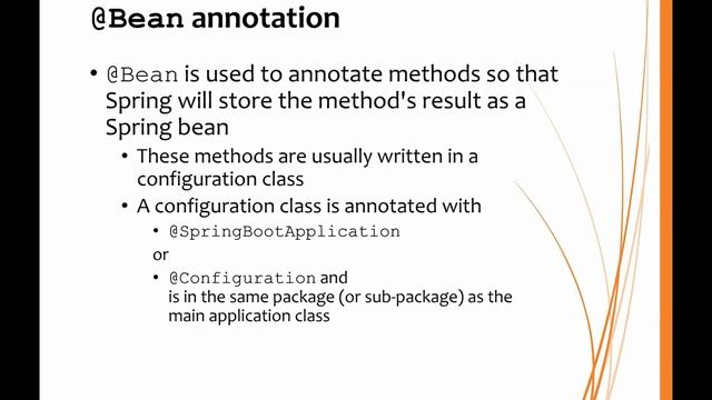 Inversion of Control and Spring Beans in the Spring Framework смотреть онлайн