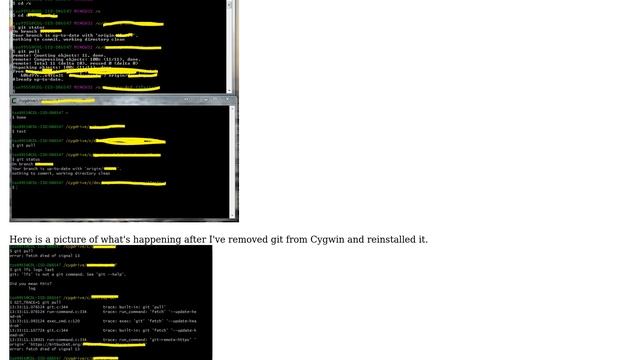 Git - Git Pull Not Working In Cygwin смотреть онлайн