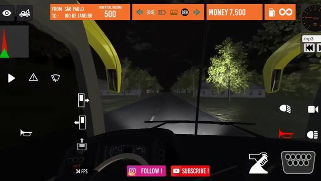 Brasil Bus Simulator. Катаюсь по Бразилии на автобусе и перевожу пассажиров. смотреть онлайн