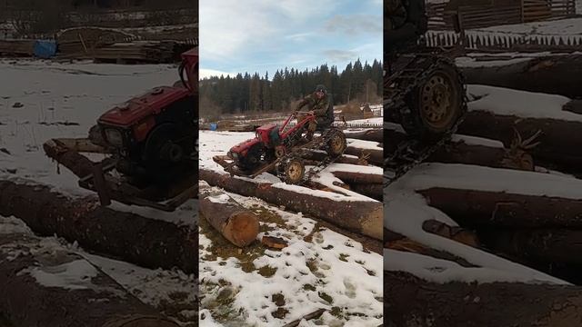 важкий дизельний мотоблок на гусеницях смотреть онлайн